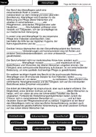 Vorschau - Arbeitsblätter - Altenpfleger Lückentext - Seite 1