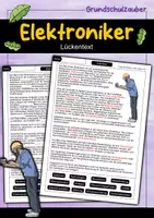Vorschau - Arbeitsblätter - Elektroniker Sparpaket - Materialpaket - Seite 1