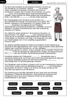 Vorschau - Arbeitsblätter - Konditor Lückentext - Seite 1