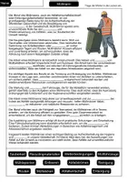 Vorschau - Arbeitsblätter - Müllmann Lückentext - Seite 1
