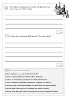 Vorschau - Arbeitsblätter - “Lernzielkontrolle“ Unterrichtsreihe Martin Luther (mit Lösung) - Seite 2