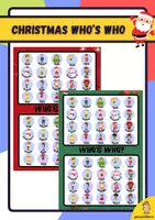 Vista previa - Unidades / Secuencias / Situaciones de Aprendizaje - Christmas Who's Who (adivina quién) - Portada