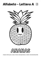 anteprima - Materiale per pittura e bricolage - Impara l'ALFABETO con la FRUTTA e la VERDURA - dalla A alla Z - Pagina 2