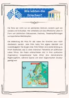 Vorschau - Arbeitsblätter - Eine Unterrichtsreihe zum Thema das antike Griechenland - Seite 3