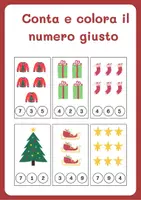 anteprima - Esercizi - Classe prima. Eserciziario di Natale - Pagina 1