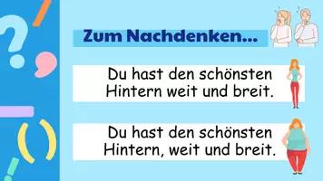 Vorschau - Präsentationen/Tafelbilder - Präsentation - Kommasetzung im Überblick - Seite 3