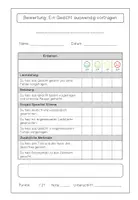 Vorschau - Arbeitsblätter - Bewertung: Gedichtvortrag - Seite 3