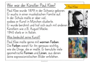 Vorschau - Arbeitsblätter - Weihnachtsbaum nach Paul Klee Weihnachtskarte - Seite 2