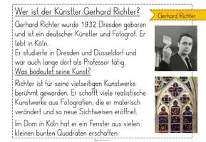 Vorschau - Arbeitsblätter - Materialpaket Weihnachtsbäume Künstler Rizzi Klee Mondrian Kusama Matisse Britto Richter Kandinsky - Seite 3