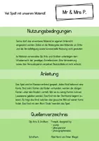 Vorschau - Spiele - Lesespiel - Winter und Weihnachtszeit - MrAndMrsP - Seite 1