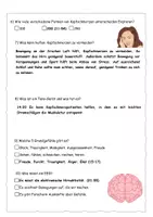 Vorschau - Arbeitsblätter - Quiz zum Gehirn-Reportage - mit Lösungen - Seite 3