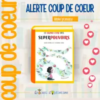 Aperçu - Feuilles d'exercices - Lecture & Activité - Le Grand Live des SuperPouvoirs - Page de couverture
