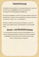 Vorschau - Arbeitsblätter - Vereinfachte Ausgangsschrift: Weihnachten und Winter - Übungsheft/ Stationenlernen (Klasse 3) - Seite 1
