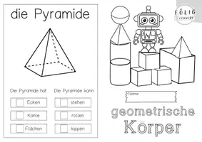 Vorschau - Arbeitsblätter - geometrische Körper Büchlein - Seite 3