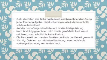 Vorschau - Spiele - Übungsspiel: Rechnen mit Brüchen (Grundrechnungsarten, KlaPuStri) - Seite 3