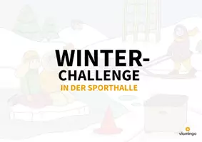 Vorschau - Stundenentwürfe - Winter-Challenge in der Sporthalle: 5 Mini-Games für den Sportunterricht - Seite 1