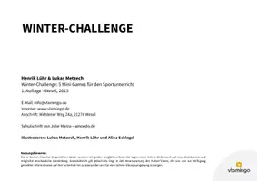 Vorschau - Stundenentwürfe - Winter-Challenge in der Sporthalle: 5 Mini-Games für den Sportunterricht - Seite 2