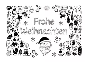 Vorschau - Mal- und Bastelvorlagen - Ausmalbilder Weihnachten 07 - Seite 2