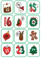 Προεπισκόπηση - Flashcards - Ημερολόγιο αντίστροφης μέτρησης - Χριστουγεννιάτικες αποστολές - Σελίδα 2