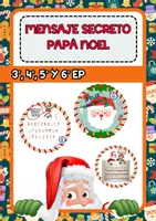 Vista previa - Hojas de trabajo - MENSAJE SECRETO PAPÁ NOEL @xiz.maxico - Portada