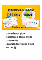 Aperçu - Apprentissages en autonomie - Math : SELL :Problèmes de logique Noel P3 - Page de couverture