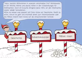 Vorschau - Spiele - digitaler Escape Room Adventskalender (ab Kl.4) - Seite 2