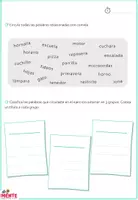 Vista previa - Hojas de trabajo - Mega pack de entrenamiento cognitivo y funciones ejecutivas - página 3