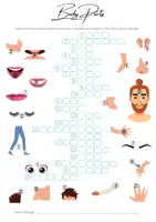 Vorschau - Spiele - Body Parts - Kreuzworträtzel (Englisch) - Deckblatt