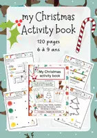 Aperçu - Feuilles d'exercices - My Christmas Activity Book - 6 à 9 ans - The British Fox - Page de couverture