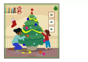 Aperçu - Apprentissages en autonomie - Christmas scene - True or false and questions - The British Fox - Page 2