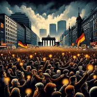Vorschau - Arbeitsblätter - Der Untergang der DDR - Montagsdemonstrationen - Video - Arbeitsmaterial - Deckblatt