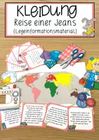 Vorschau - Anderer Materialtyp - Kleidung - Reise einer Jeans (Legeinformationskartei) - Deckblatt