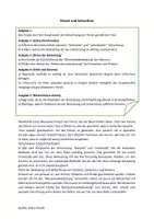Vorschau - Arbeitsblätter - Tierhaltung auf dem Bauernhof und Schlachtmethoden - Deckblatt