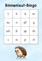Vorschau - Stationenlernen - Binnenlaut Bingo ähnliche Laute - Seite 3