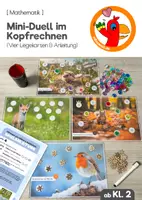 Vorschau - Spiele - Mini-Duell-Kopfrechnen (ab Klasse 2) - Deckblatt