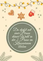 Vorschau - Mal- und Bastelvorlagen - Adventskalender mit Gutscheinen - Seite 1