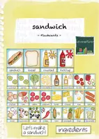 Vorschau - Bildkarten - sandwich: Flashcards - Deckblatt