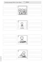 Vorschau - Arbeitsblätter - Bildergeschichte "Apfel Leckereien" (Klasse 1-4) - Seite 1