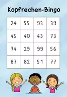 Vorschau - Stationenlernen - Addition im Zahlenraum 100 - Bingo - Seite 3