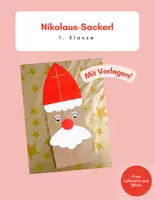 Vorschau - Mal- und Bastelvorlagen - Nikolaus-Sackerl - Deckblatt