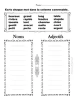 Aperçu - Préparation de séance / Séance complète - Classes de mots : noms, verbes et adjectifs - Page 2