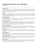 Vorschau - Arbeitsblätter - Alexander Fleming (1881-1955) - Bakteriologe (Infotext und Übungen) - Deckblatt