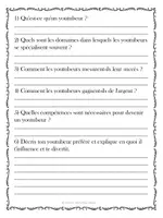 Aperçu - Préparation de séance / Séance complète - Le youtubeur - Compréhension de lecture - Page 1