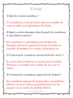 Aperçu - Préparation de séance / Séance complète - Le youtubeur - Compréhension de lecture - Page 2