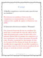 Aperçu - Préparation de séance / Séance complète - Le youtubeur - Compréhension de lecture - Page 3