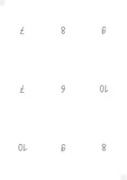 Vorschau - Aufgabenkarten - Magisches Rechnen Klasse 1 Addition bis 10 inkl. Leervorlage - Seite 1