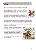 Vorschau - Arbeitsblätter - Erzählung (Lügengeschichte) – Baron Münchhausen - Seite 1