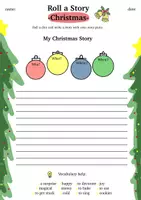 Vorschau - Arbeitsblätter - Roll a story, Christmas, Englisch, Klasse 5-6 - Seite 3