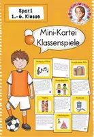 Vorschau - Spiele - Klassenspiele Sportunterricht | Mini-Kartei Sport - Deckblatt