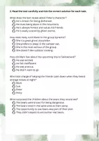 Vorschau - Arbeitsblätter - Comprehension Young World 3 „Stories“ Unit 2 - Seite 3